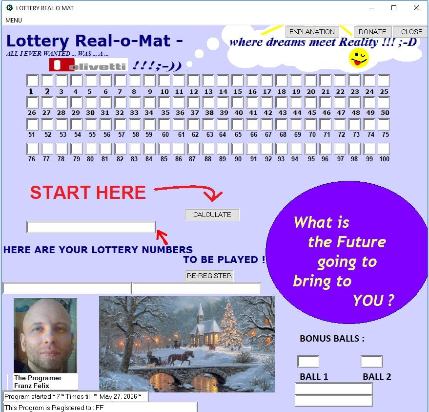 Lotteryrealomat Covers from 1 to 100 Numbers ...